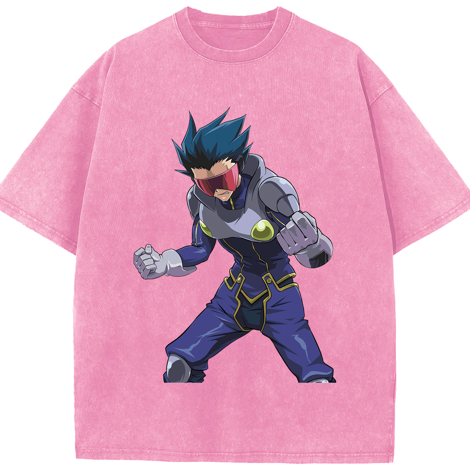（画像用） 遊☆戯☆王 Yu-Gi-Oh! 綿100% ヴィンテージ風 半袖Tシャツ（フロントプリント）